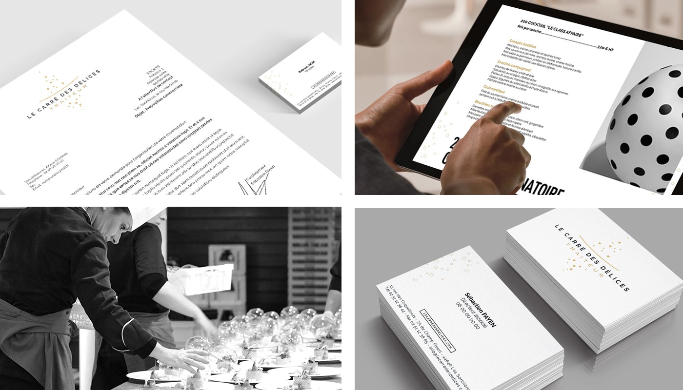 charte-graphique-traiteur-branding branding LCDD