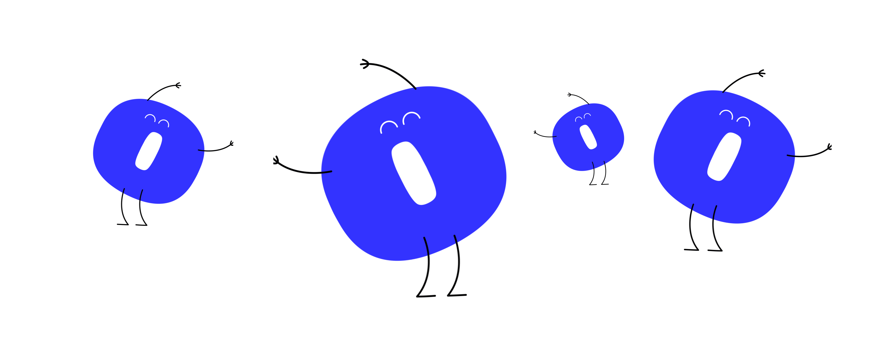 animation des personnages Bicom