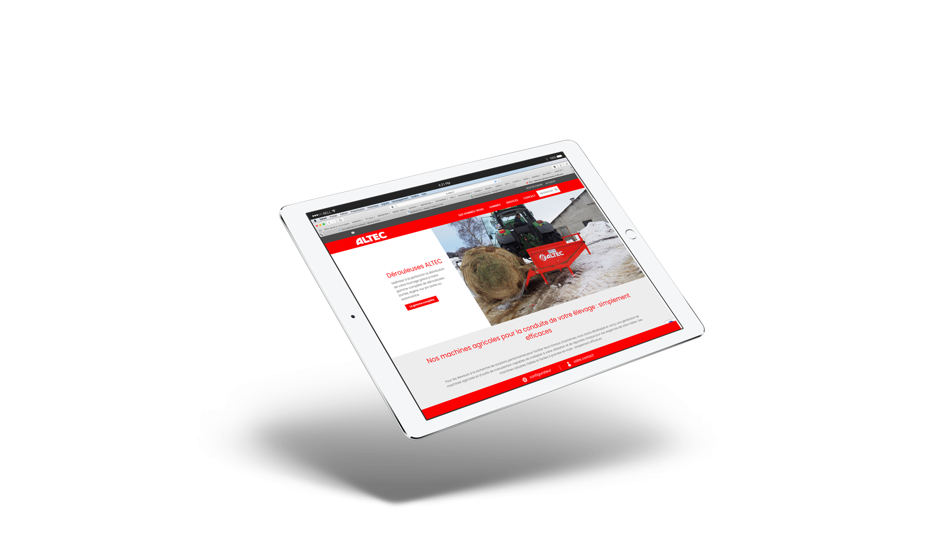 altec-mockup-siteweb-ipad-tablette Site internet Altec