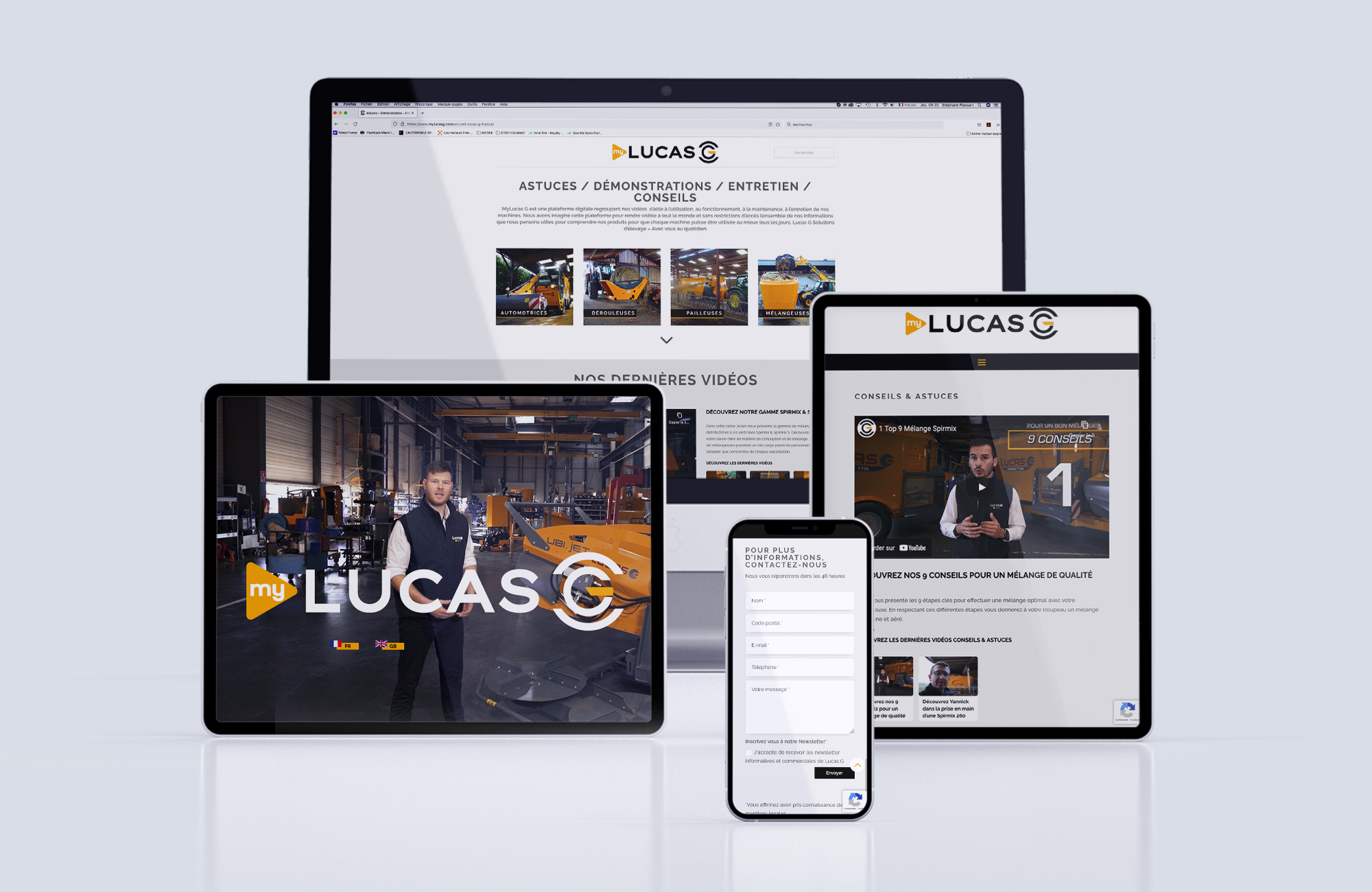 Mylucas en responsive